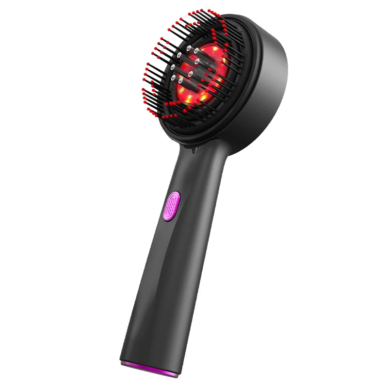 Peigne de Massage Capillaire LED — DermaPulse